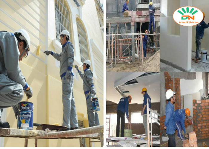 Loại bỏ vết sơn trên quần áo bảo hộ