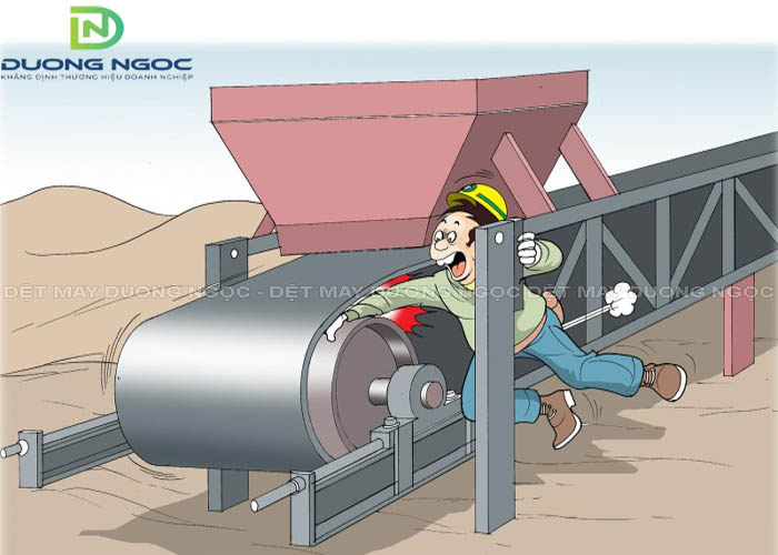Tai nạn lao động bị cuốn quần áo vào máy